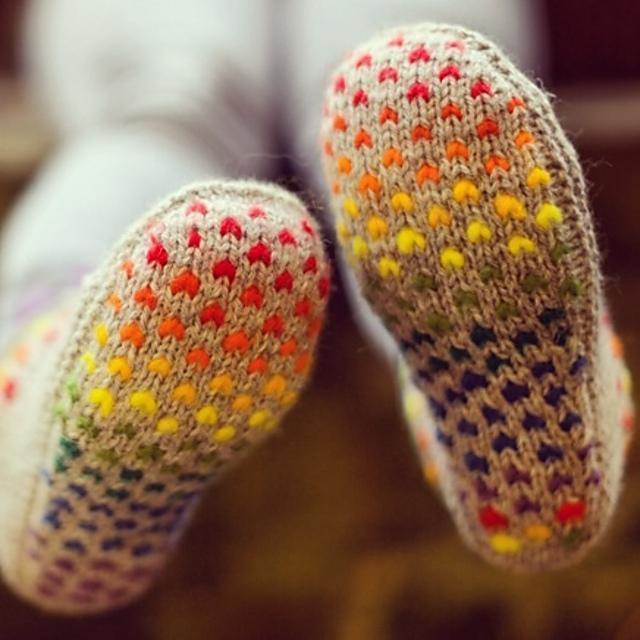 gather here classes - Thrummed Slippers - meets twice - Default - gatherhereonline.sbs