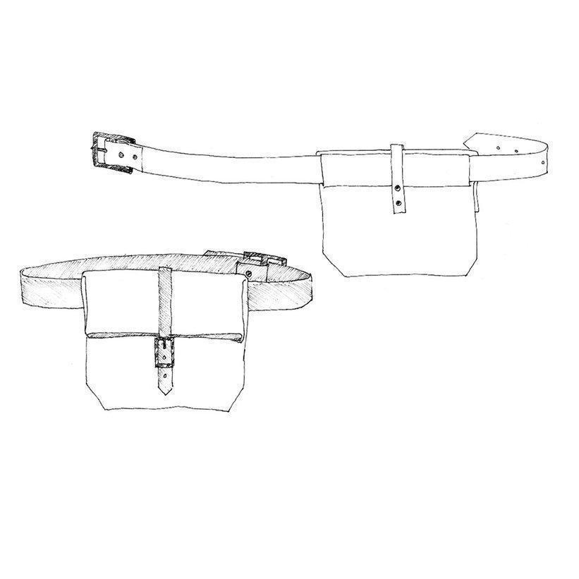 Merchant & Mills - Field Belt Bag Pattern - Default - gatherhereonline.sbs
