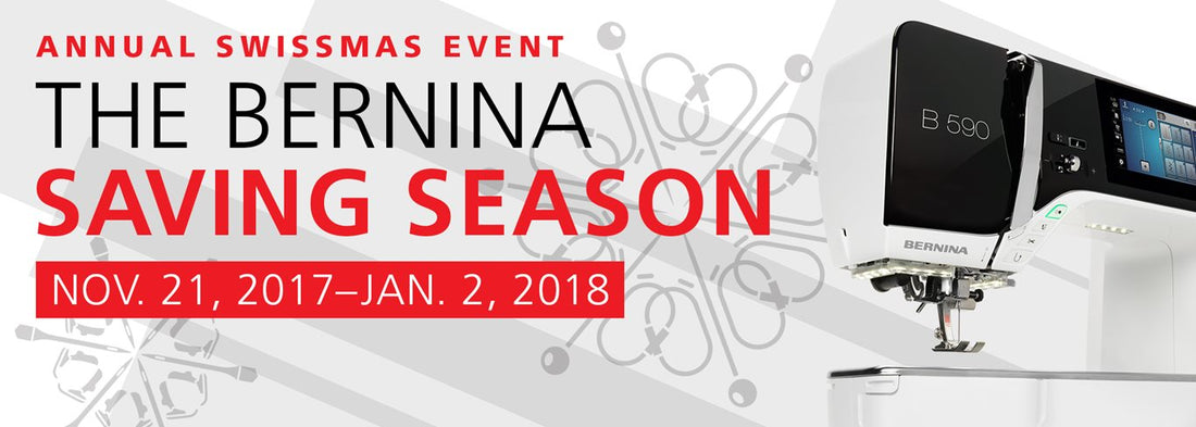 2017 Bernina Holiday Sale