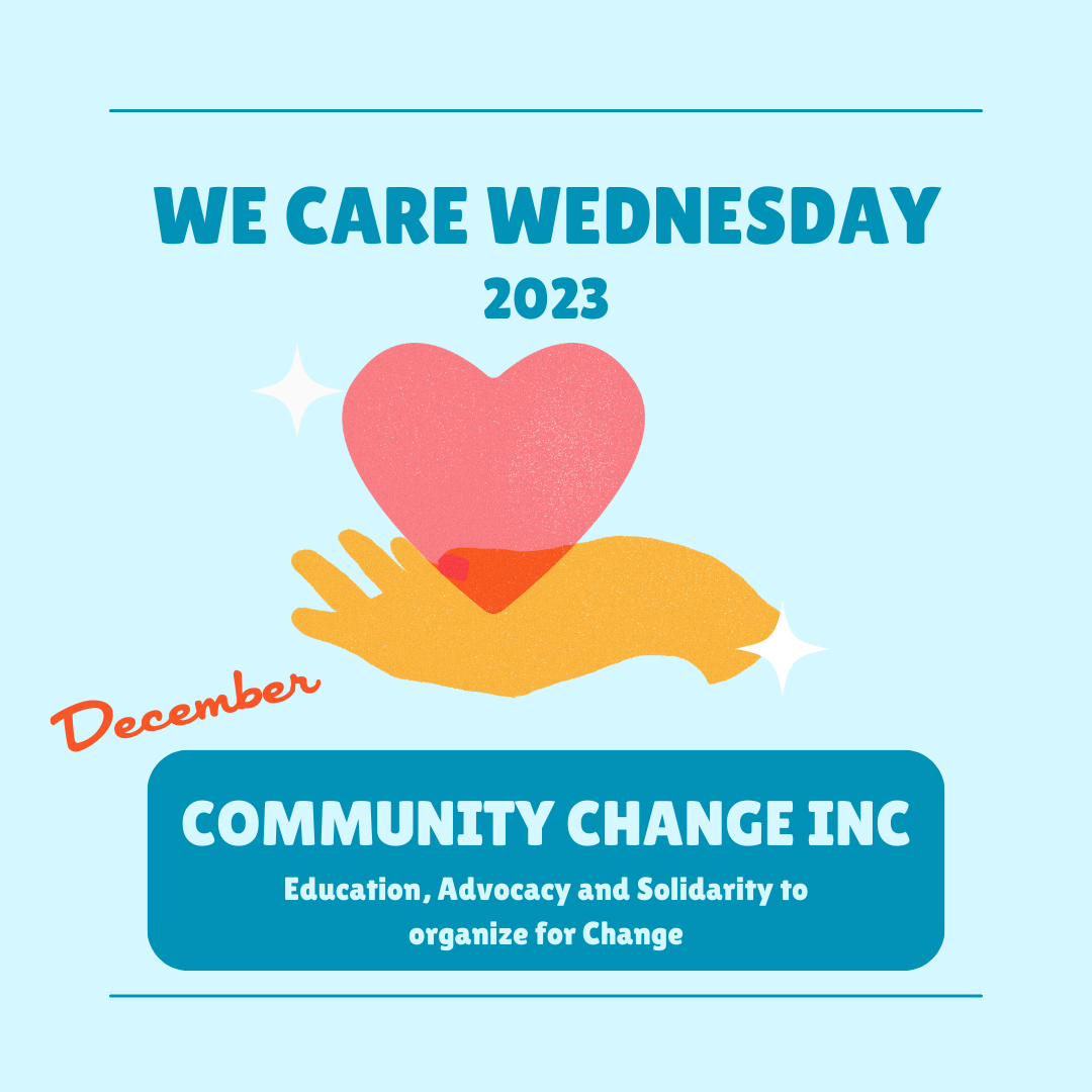 December 2023 - We Care Wednesday