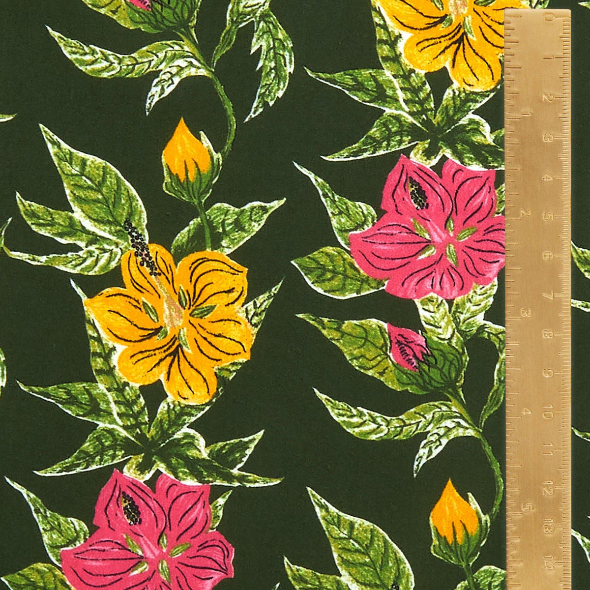 Liberty of London-Tana Lawn - Malvaceae Hibiscus-fabric-gather here online