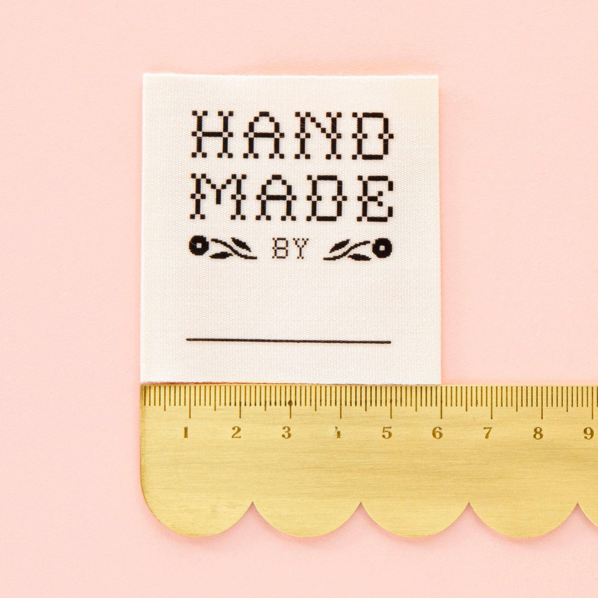 Sarah Hearts-Crafty Handmade By: Organic Cotton Write In Sewing Labels-sewing notion-gather here online