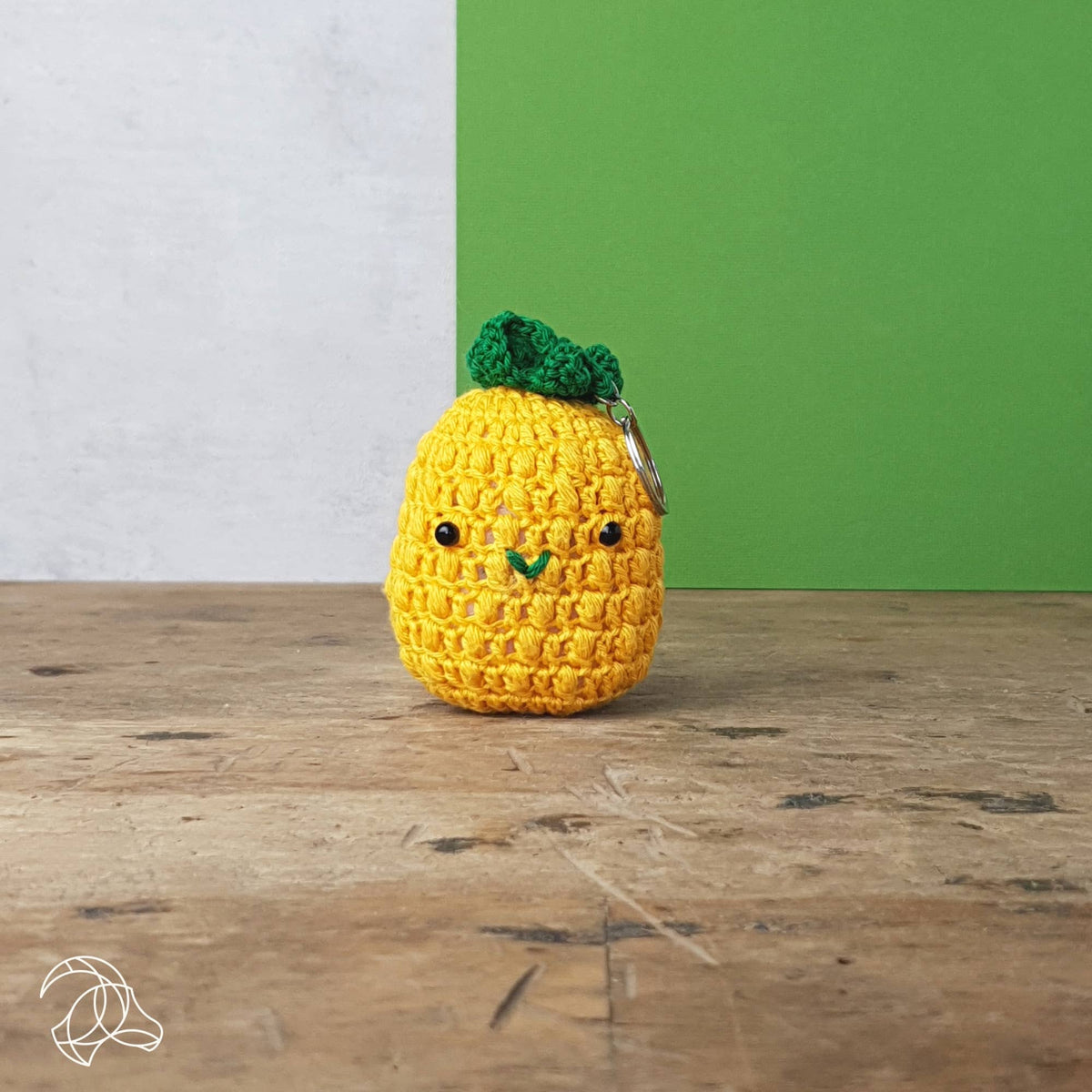 Hardicraft-DIY Crochet Kit - Pineapple Keychain-knitting / crochet kit-gather here online