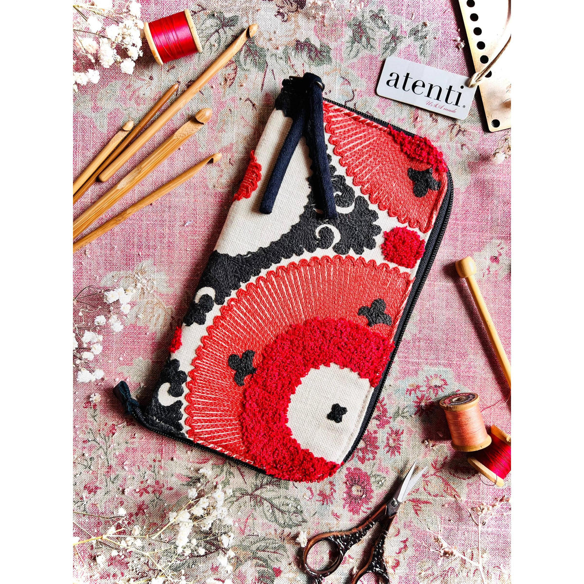 Atenti-Eclipse Needles, Hooks, and Tools Case-craft organizer-gather here online