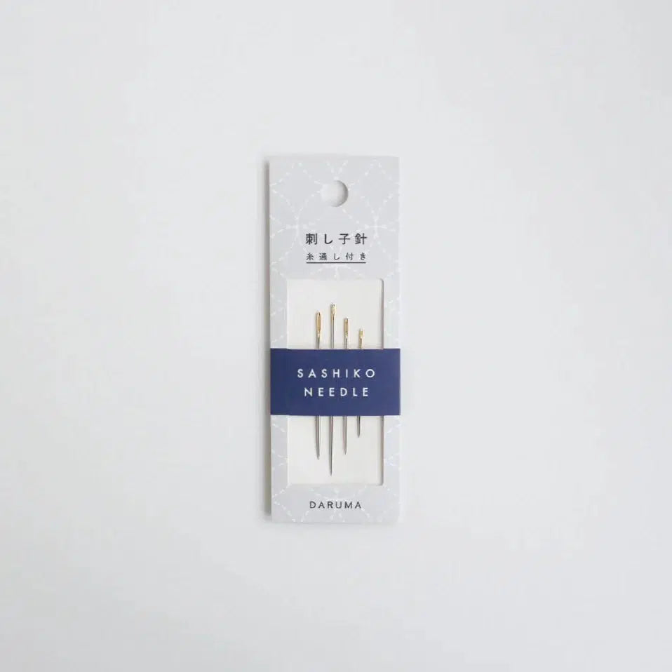 amirisu-Daruma Sashiko Needles - Original Set-sewing notion-gather here online