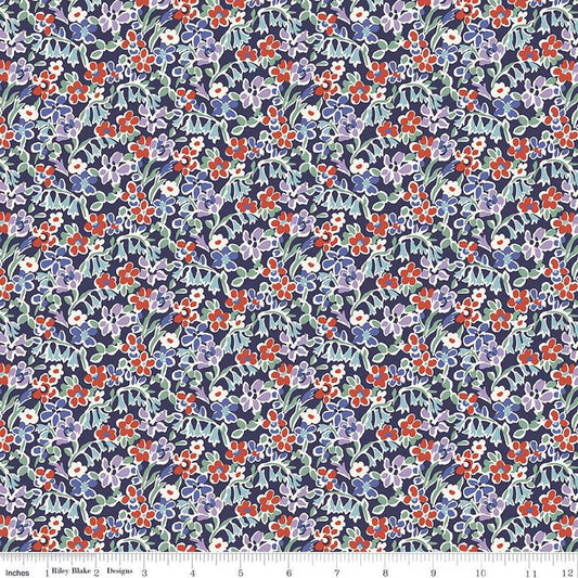 Liberty Fabrics-Regent Meadow A-fabric-gather here online