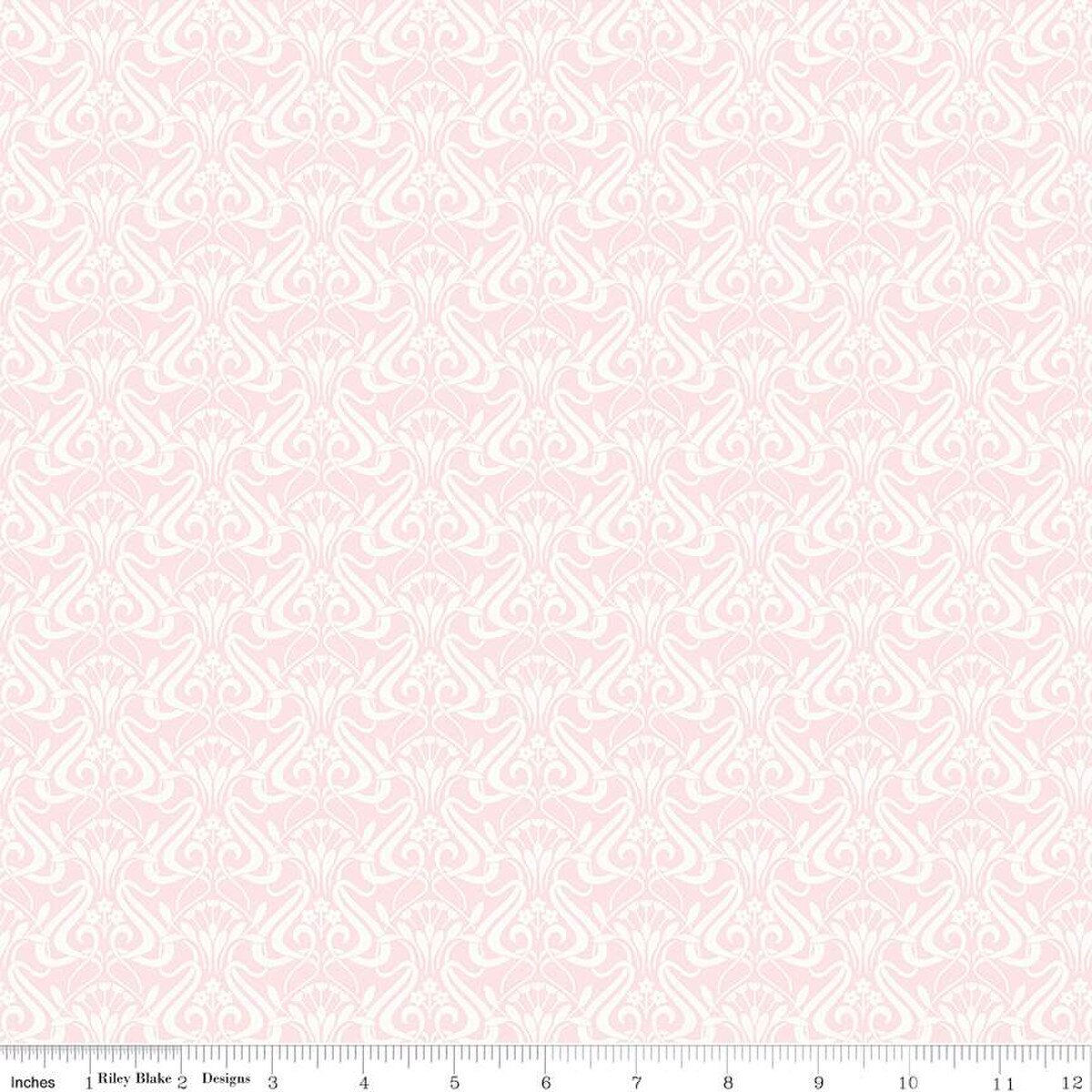 Liberty Fabrics-Nouveau Shadow Rose Tint-fabric-gather here online