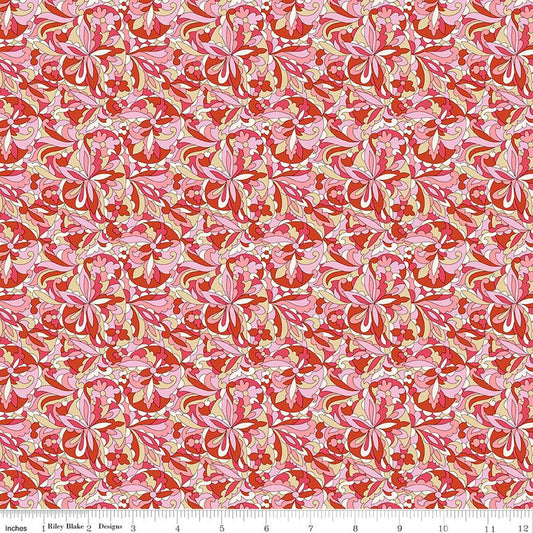 Liberty Fabrics-Swirling Kaleidoscope C-fabric-gather here online