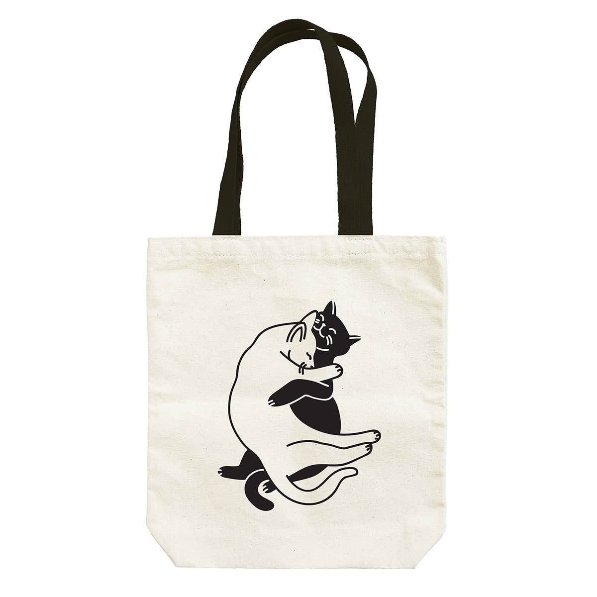 Seltzer Goods-Snuggle Cats Tote Bag-bags & baskets-gather here online