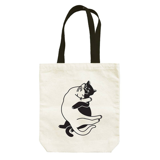 Seltzer Goods-Snuggle Cats Tote Bag-bags & baskets-gather here online
