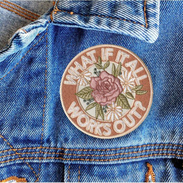Luck and Lavender Studio-What if it All Works Out Patch-accessory-gather here online