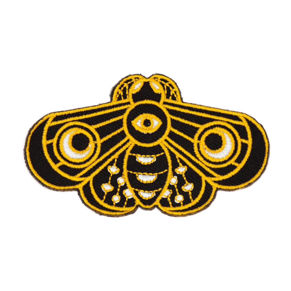 These Are Things-Lunar Moth Iron-On Patch-patches + pins-gather here online