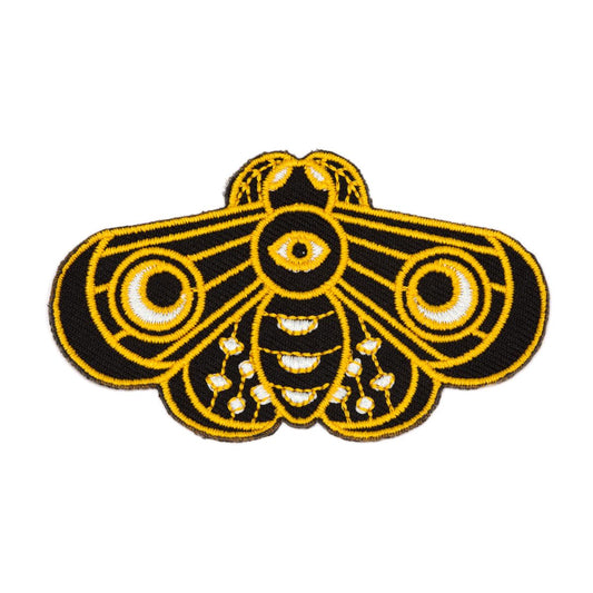 These Are Things-Lunar Moth Iron-On Patch-patches + pins-gather here online