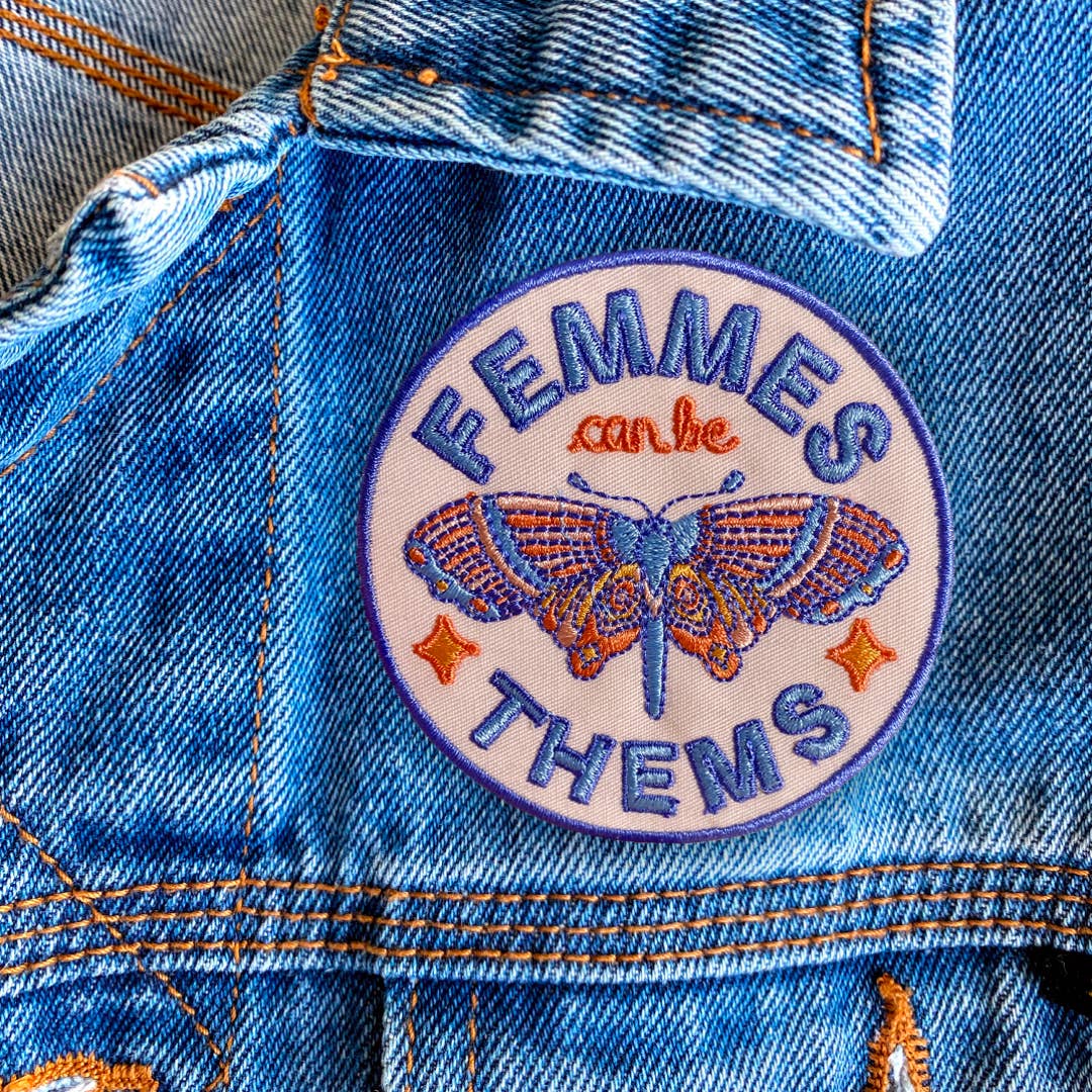 Luck and Lavender Studio-Femmes Can Be Thems Patch-accessory-gather here online