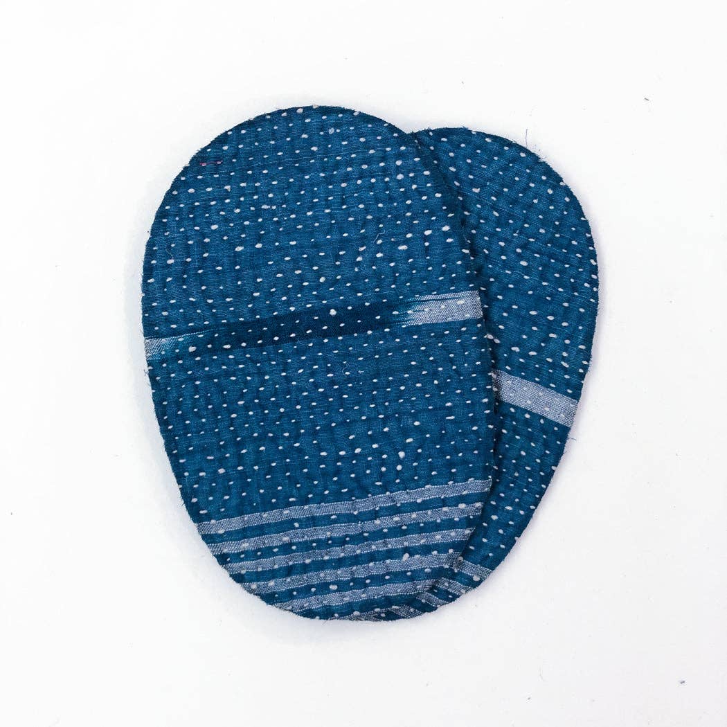 Otto Finn-Kantha Elbow Iron-On Patches - Pack of 2-patches + pins-gather here online