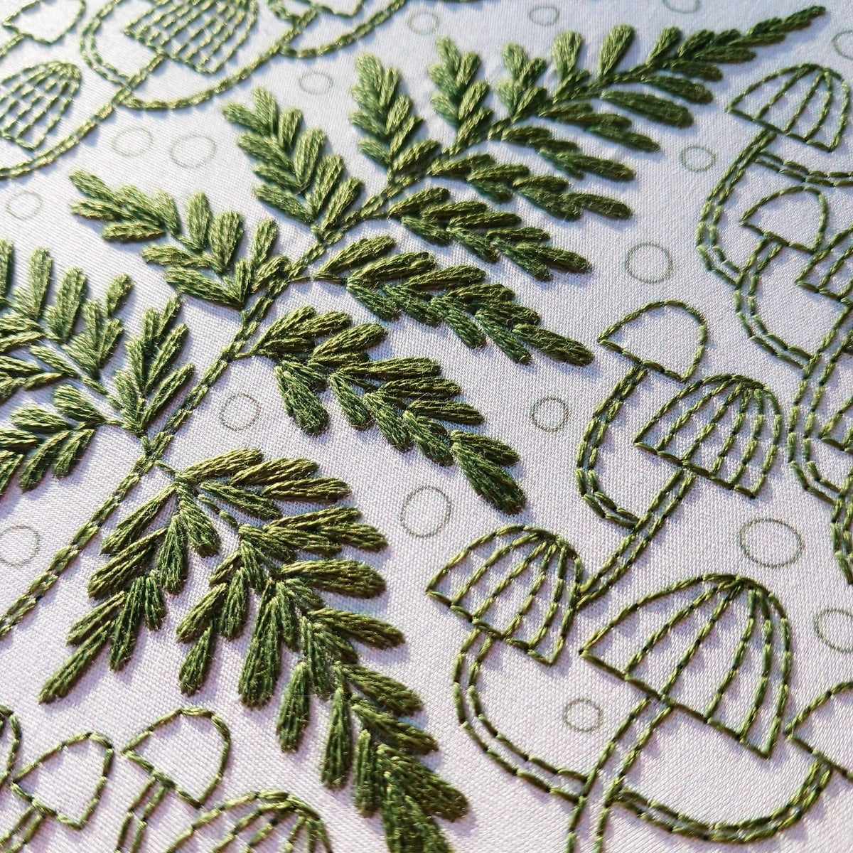 CozyBlue-Fern + Friends Embroidery Kit-embroidery kit-gather here online