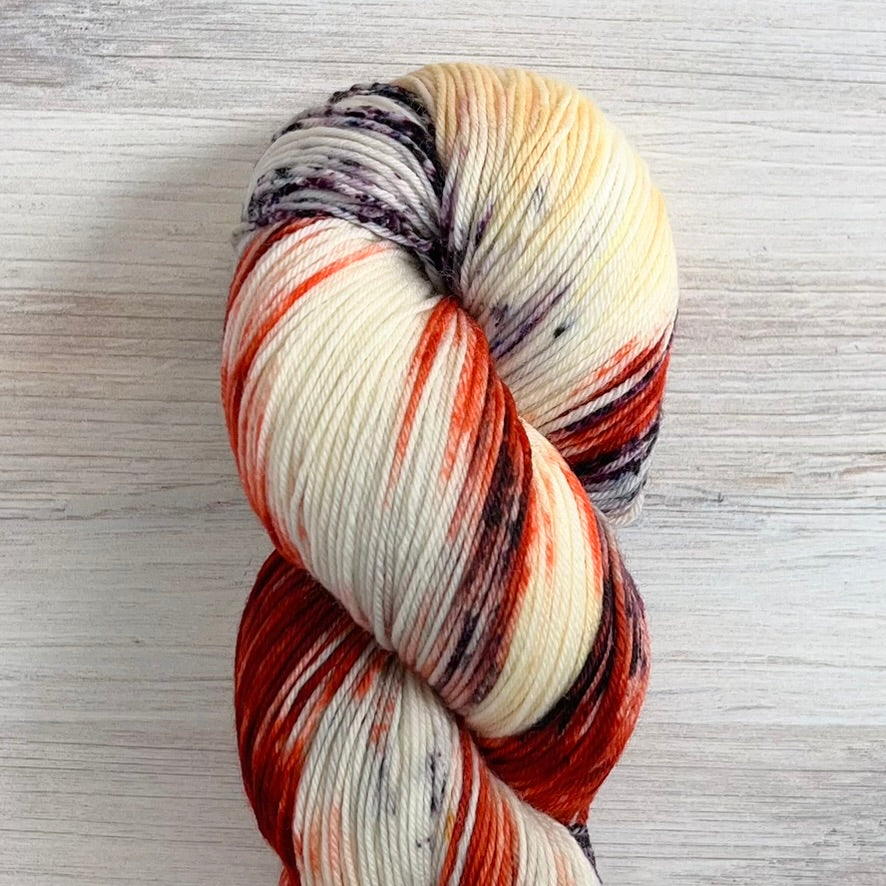 Melani's Stache-Tough Sock-yarn-Koi Pond-gather here online