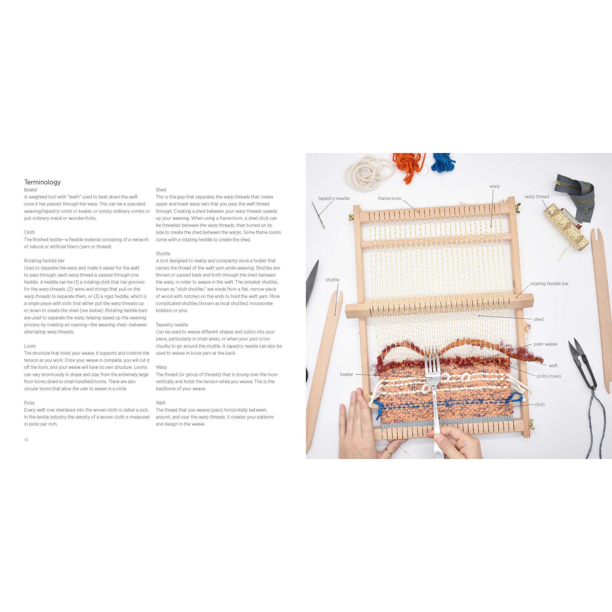 Schiffer Publishing-Weaving: The Art of Sustainable Textile Creation-book-gather here online