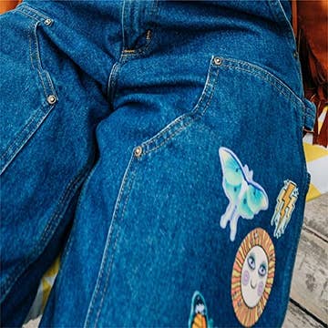 Noso Patches-Luna Moth Adhesive Patch-patches + pins-gather here online