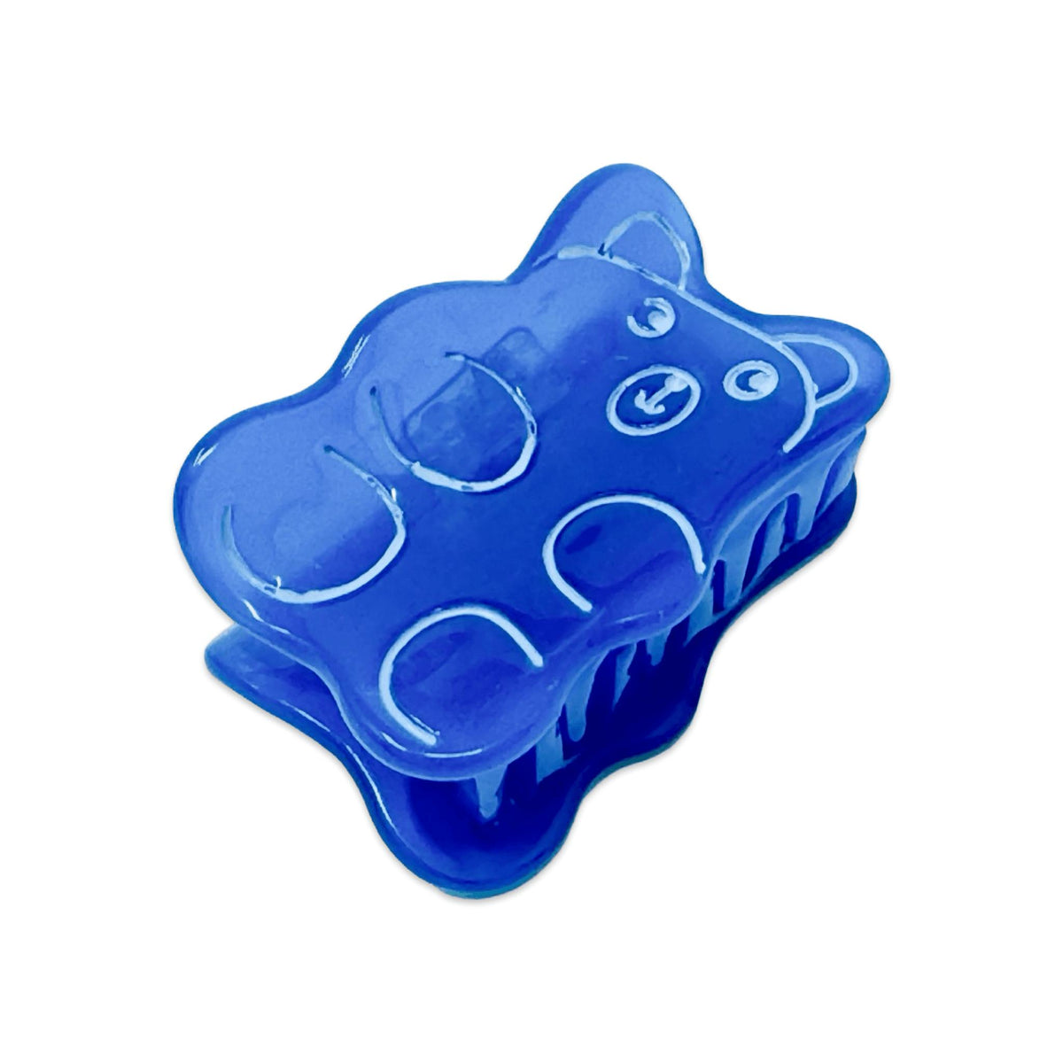 Jenny Lemons-Mini Blue Gummy Bear Hair Claw-accessory-gather here online