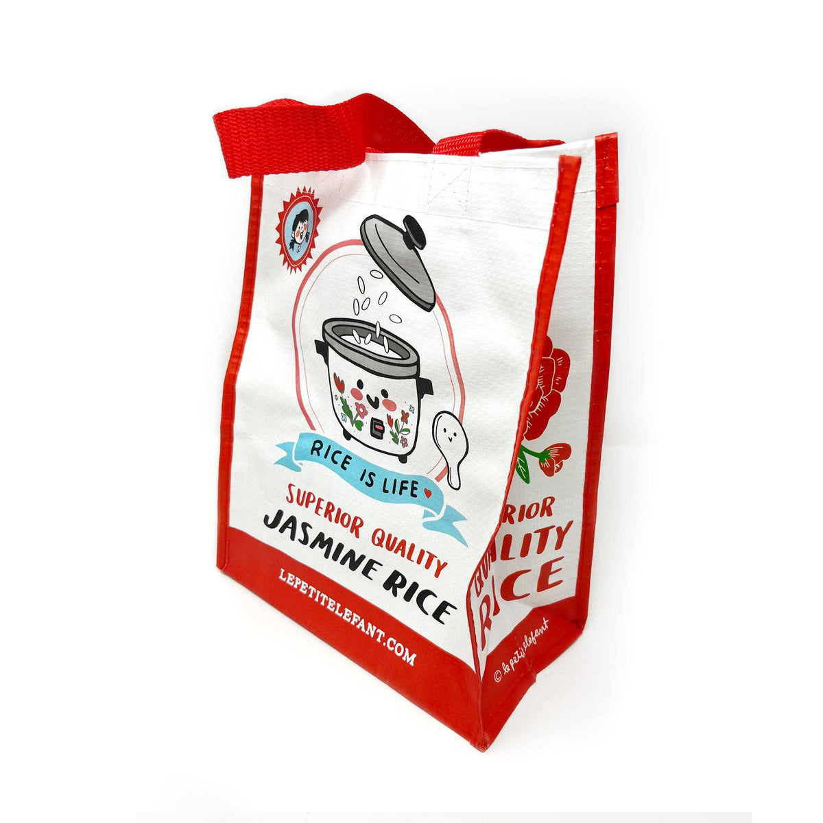 Le Petit Elefant-Rice All Day Everyday Shopping Bag-craft organizer-gather here online