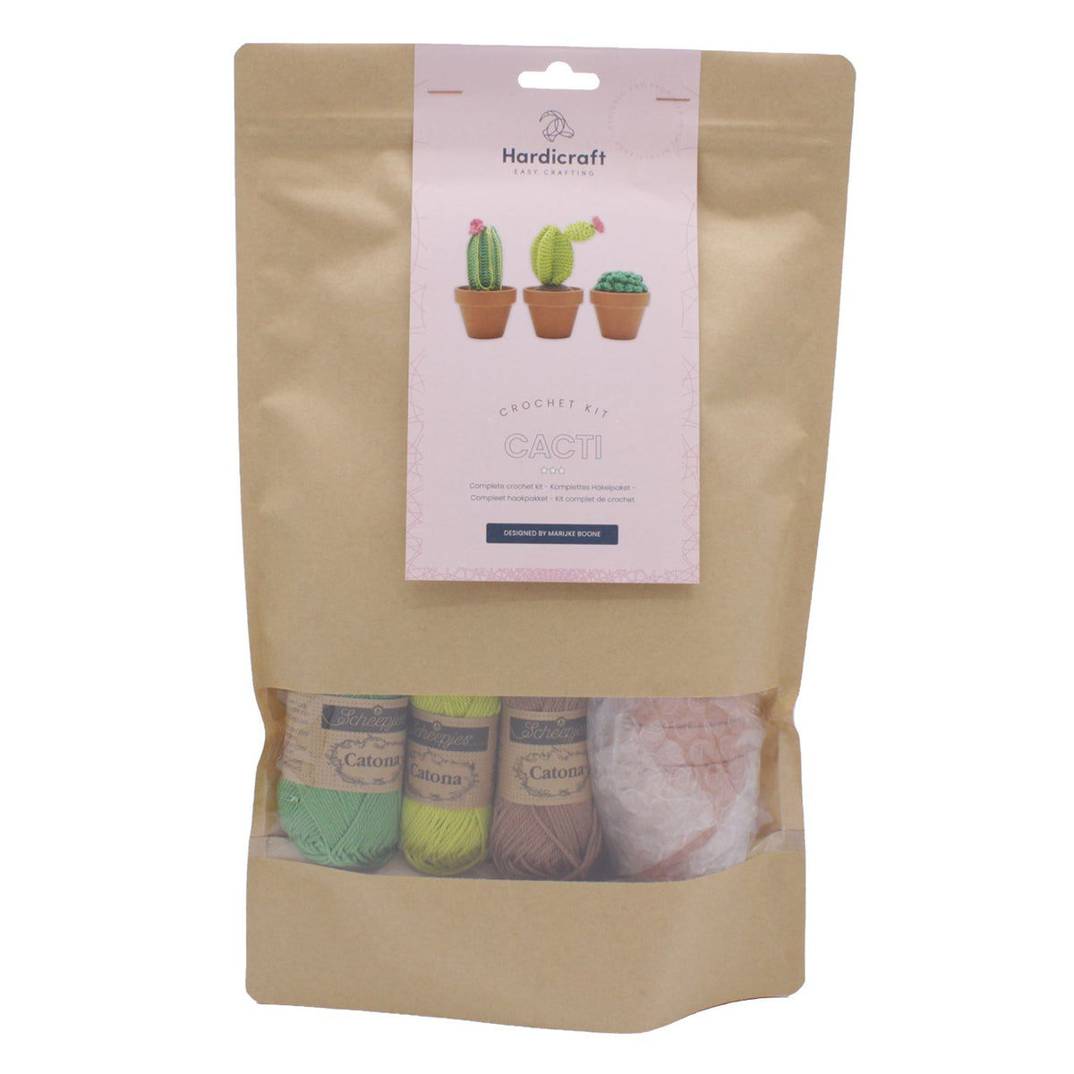 Hardicraft-DIY Crochet Kit - Cacti-knitting / crochet kit-gather here online