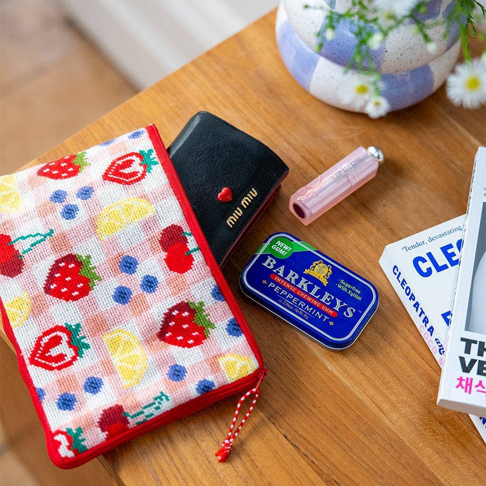 Craft Club-Fruit Market - Needlepoint Pouch Kit-craft kit-gather here online