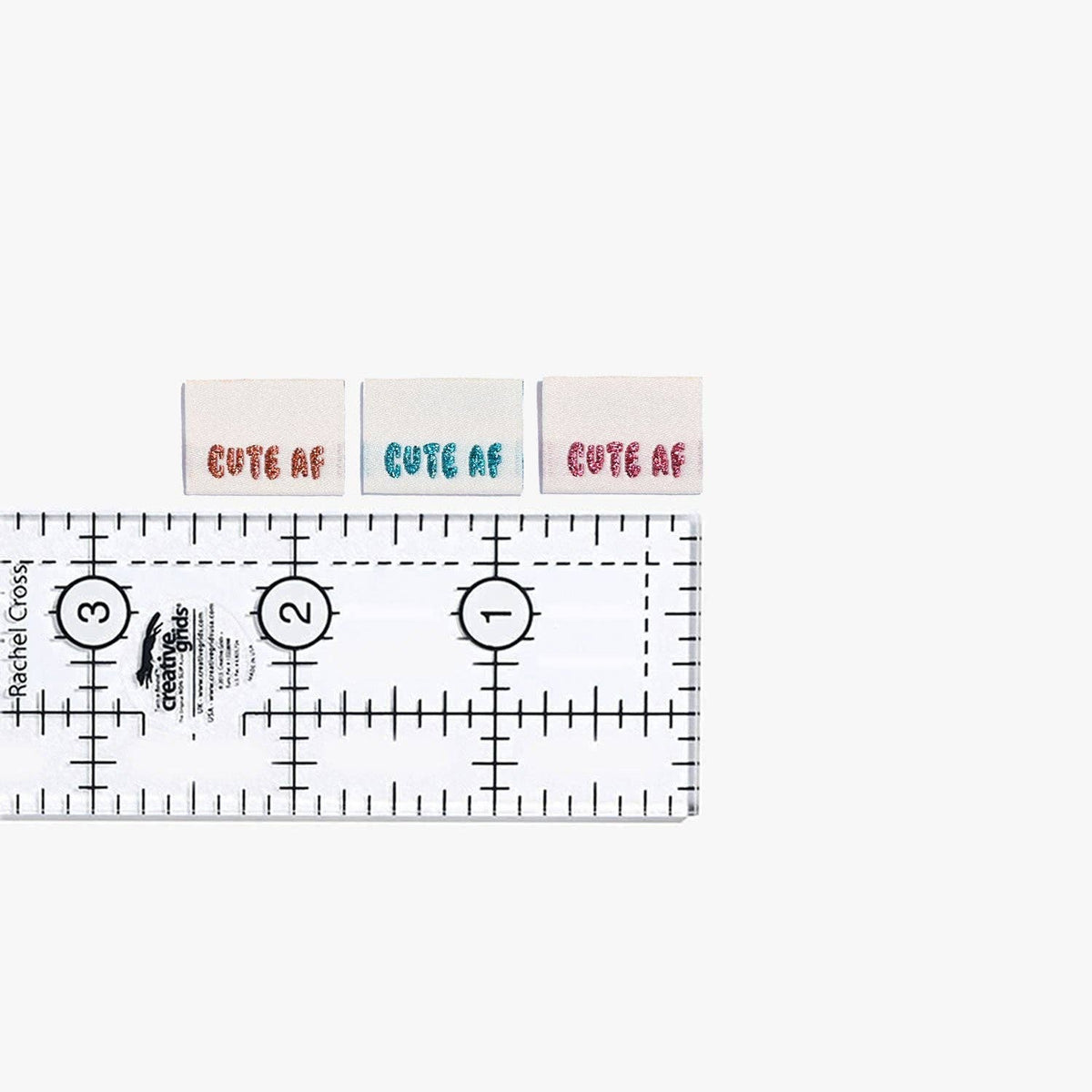 Kylie and The Machine-Cute AF! Woven Sew-In Labels-sewing notion-gather here online