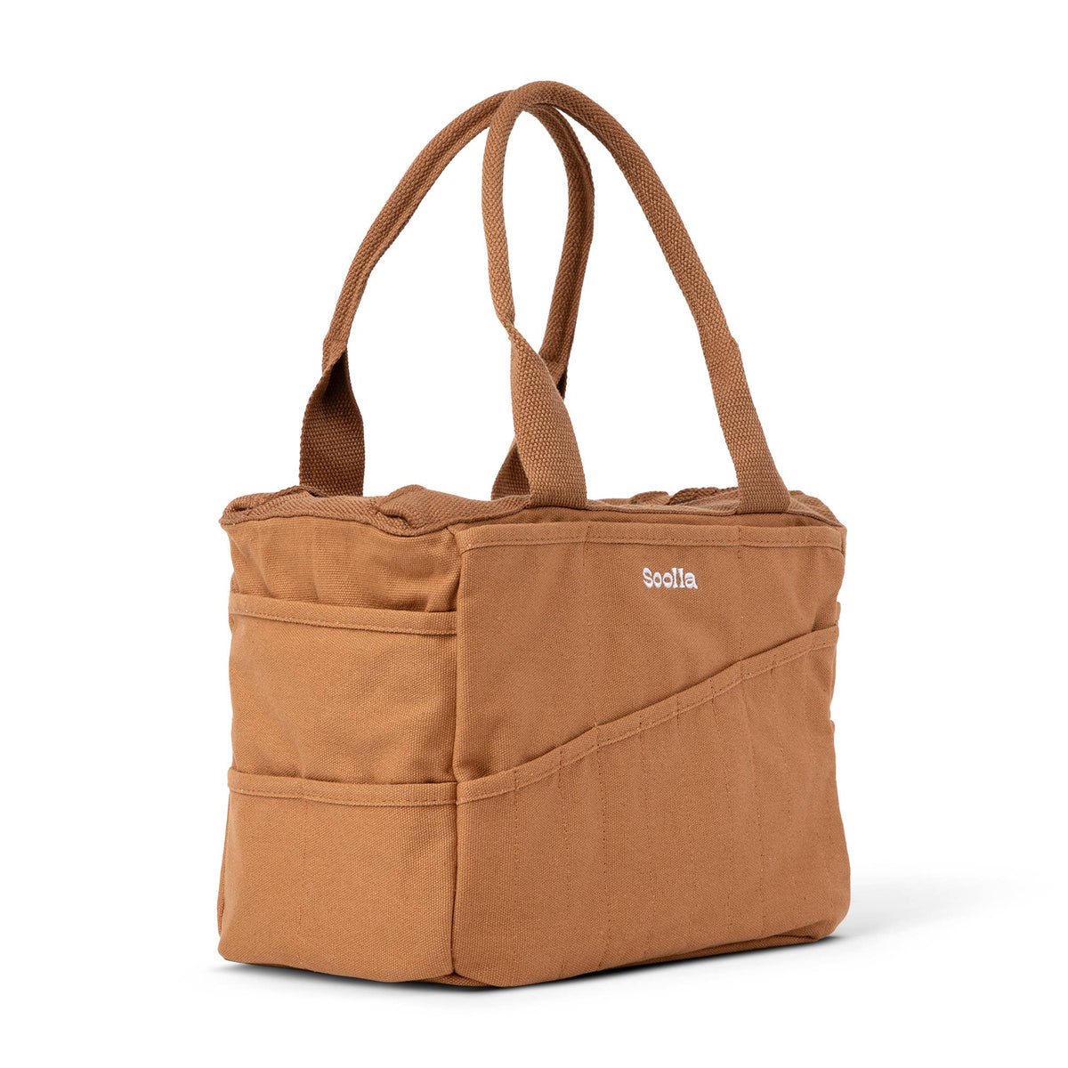 Soolla-Soolla Studio Bag - Cinnamon-craft organizer-gather here online