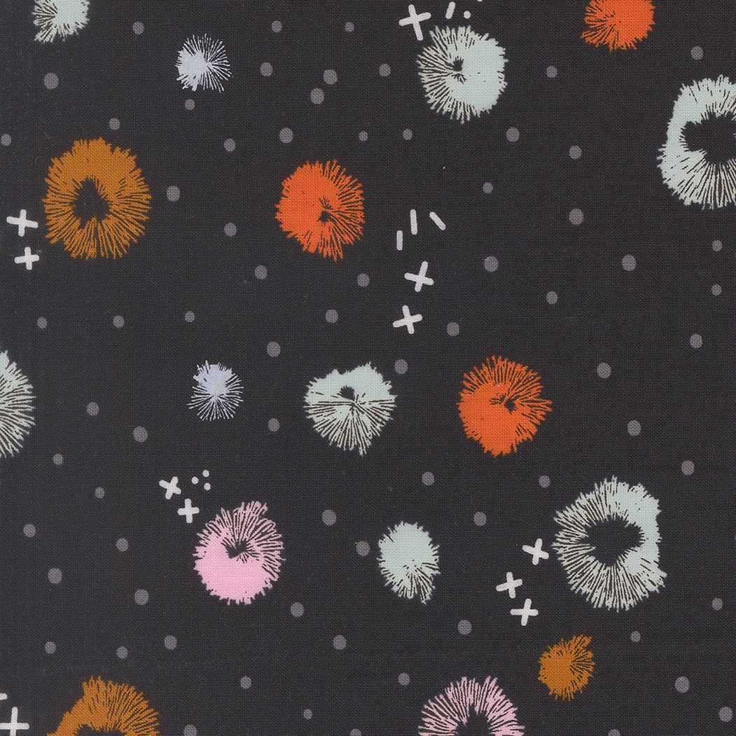 Moda-Blossom Midnight-fabric-gather here online