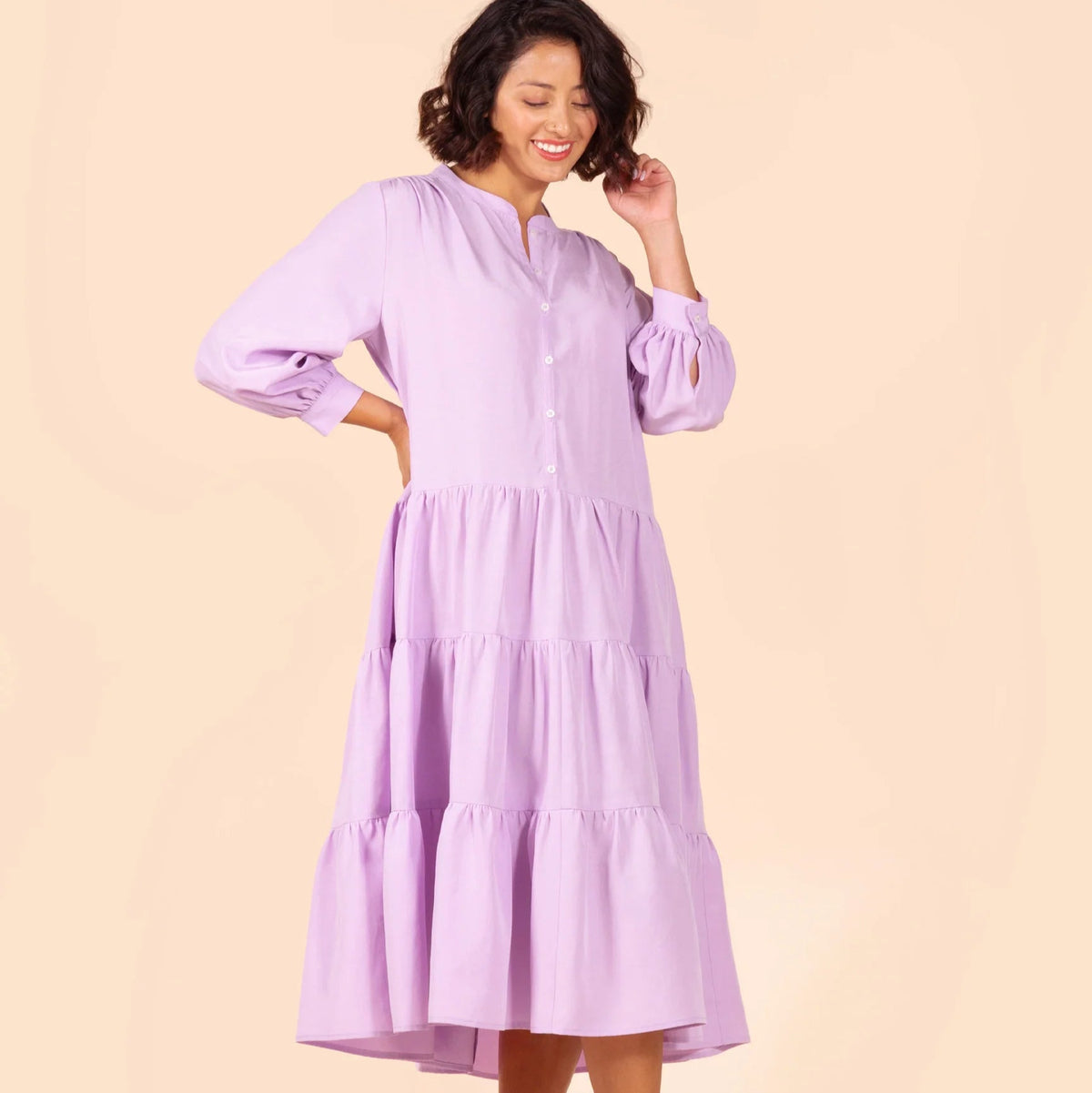 Grainline Studio-Poppy Dress Pattern-sewing pattern-gather here online