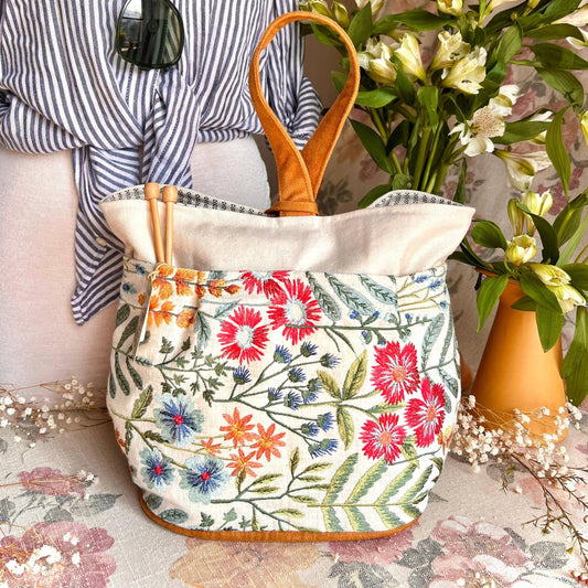 Atenti-Wildflower Tall Caddy-craft organizer-gather here online
