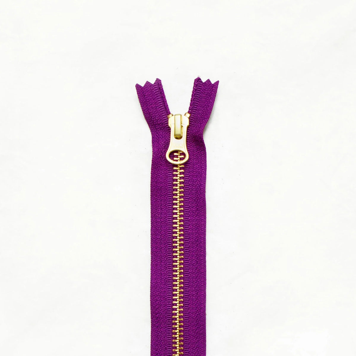 Klum House Workshop-14” Brass Zipper-zipper-Plum-gather here online