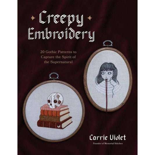 Page Street Publishing-Creepy Embroidery: 20 Gothic Patterns-book-gather here online