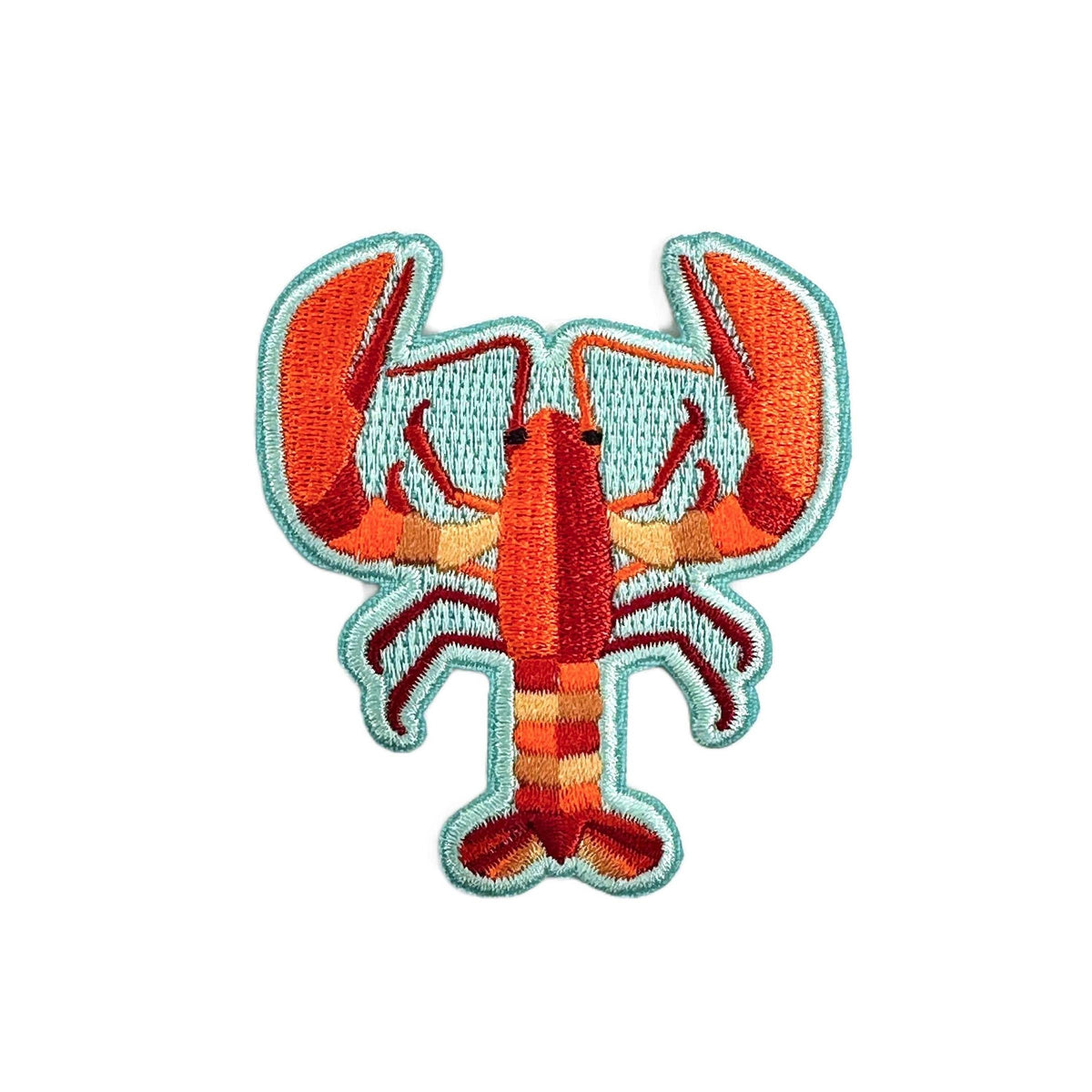 Sparkletown Studios-Lobster Iron-On Patch-patches + pins-gather here online
