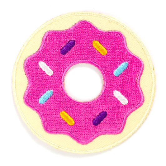 These Are Things-Donut Iron-On Patch-accessory-gather here online