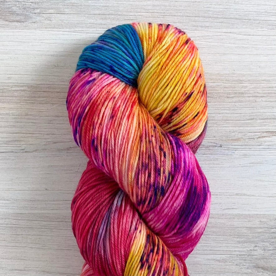 Melani's Stache-Tough Sock-yarn-Sugar Rush-gather here online