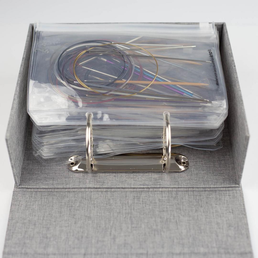 Knools-Knools Needle Garage - Grey-craft organizer-gather here online