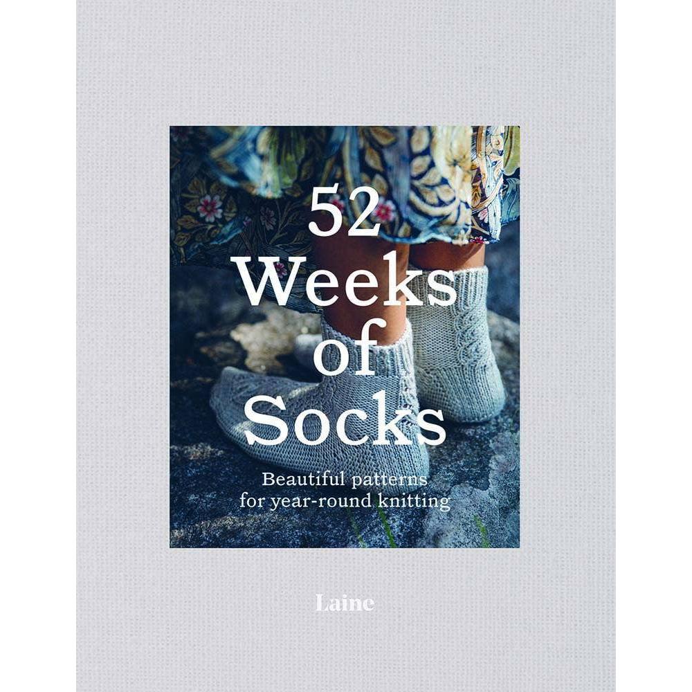 Laine-52 Weeks of Socks - Softcover-book-gather here online
