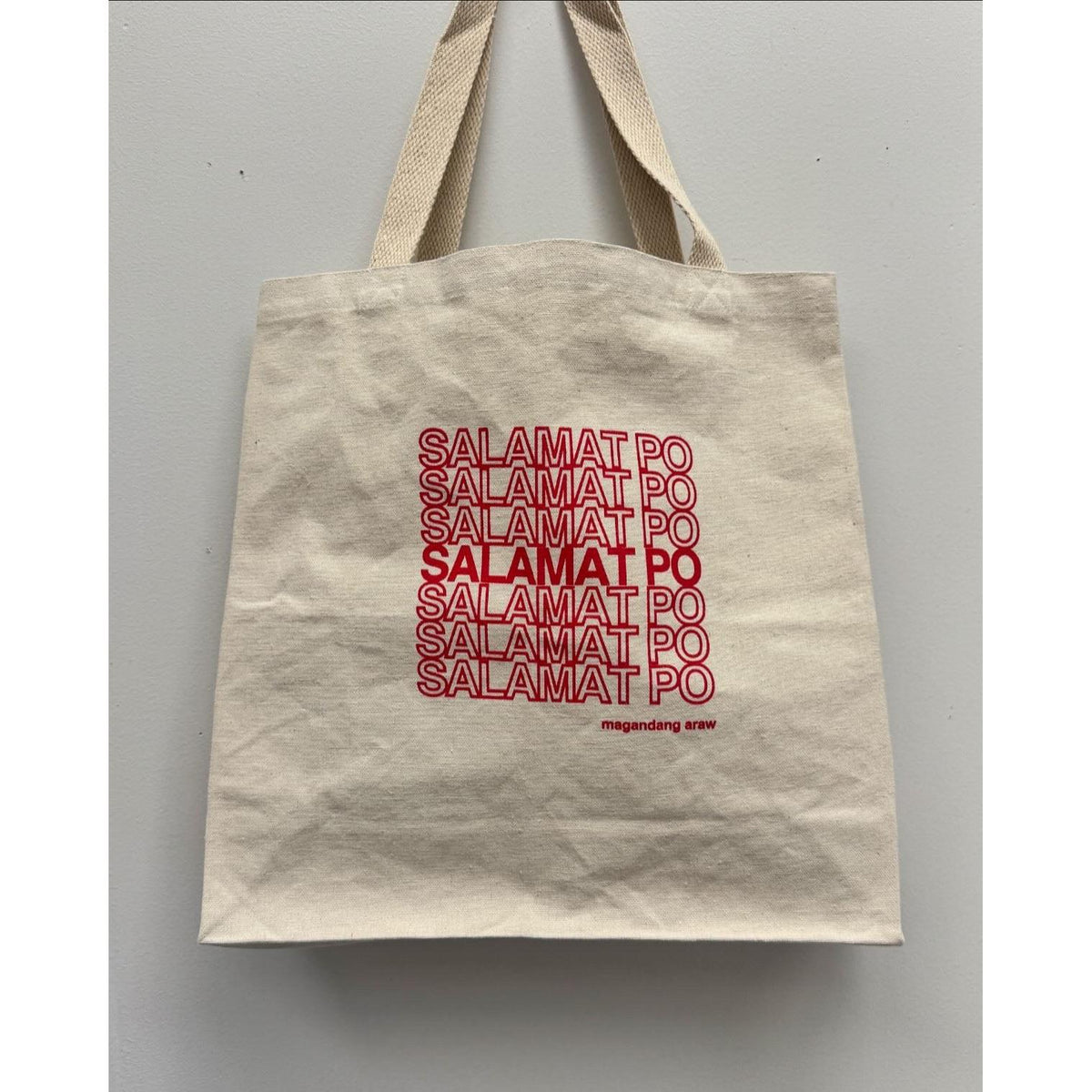 gather here-Salamat Po Tote Bag-accessory-gather here online