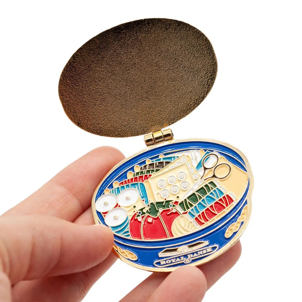 Little Shop of Pins-Grandma's Sewing Kit Enamel Pin-accessory-gather here online