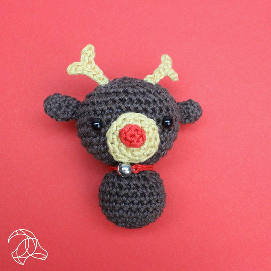 Hardicraft-DIY Crochet Kit - Mini Reindeer-knitting / crochet kit-gather here online