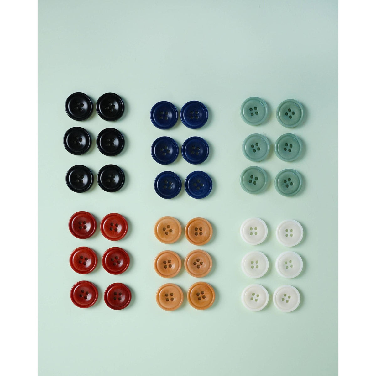 Matchy Matchy Sewing Club-Midnight 7/8" Corozo Nut Buttons-button-gather here online