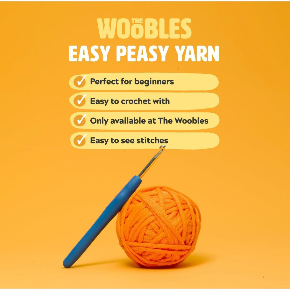 The Woobles-My Melody™ Beginner Crochet Kit-knitting / crochet kit-gather here online