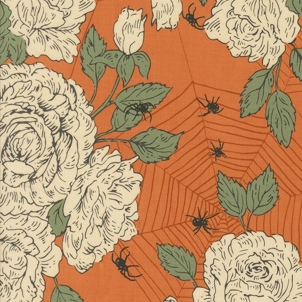 Moda-Haunted Roses Pumpkin-fabric-gather here online
