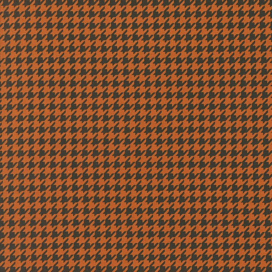 Moda-Hounds Tooth Rust-fabric-gather here online