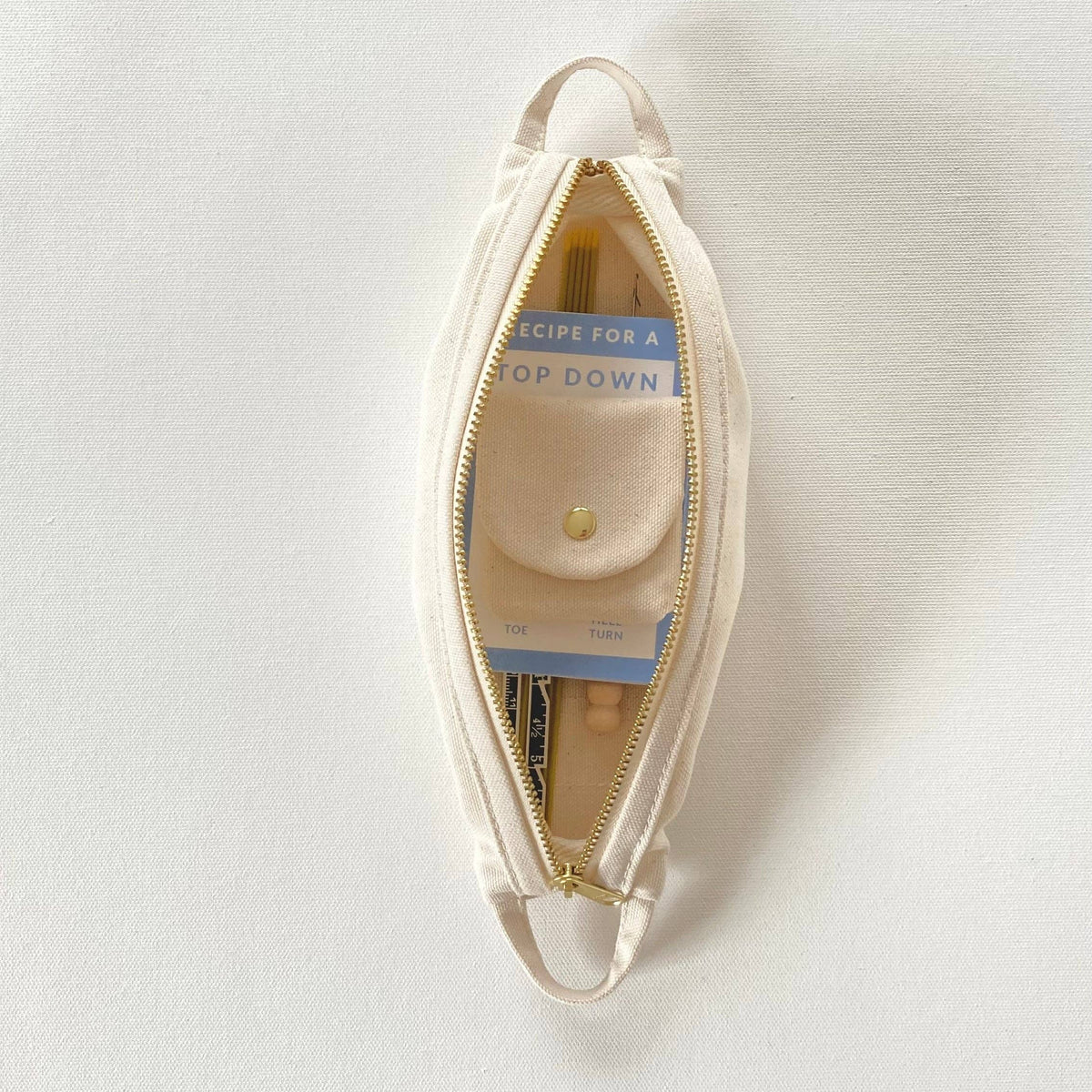 Sundew Sewing Co-Line Pouch - Natural-craft organizer-gather here online
