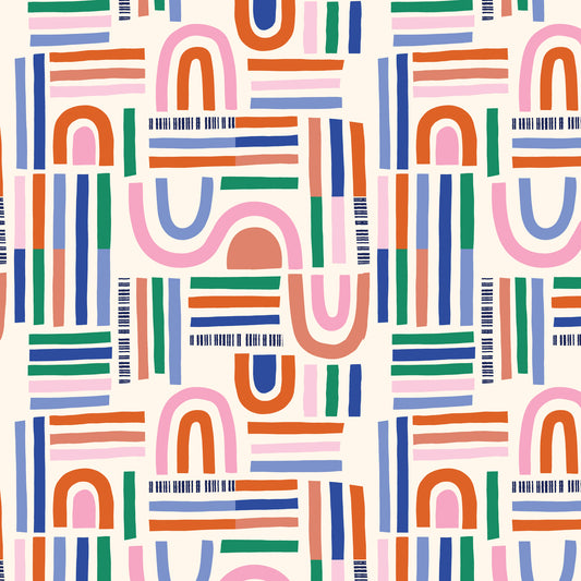 Cloud9-Maze of Nature-fabric-gather here online