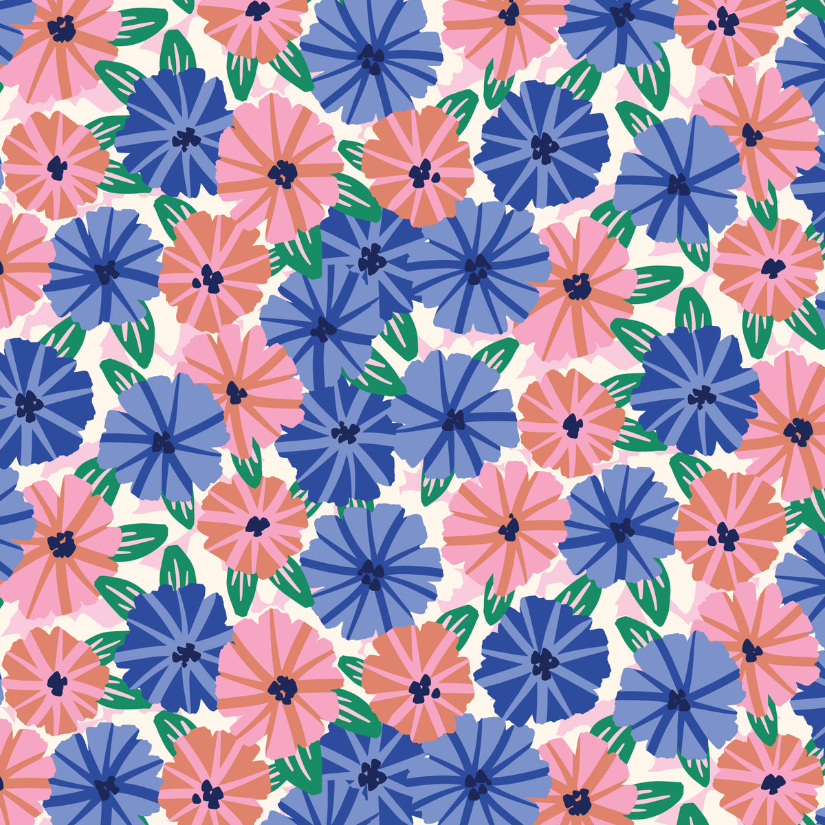 Cloud9-Striped Petunias-fabric-gather here online