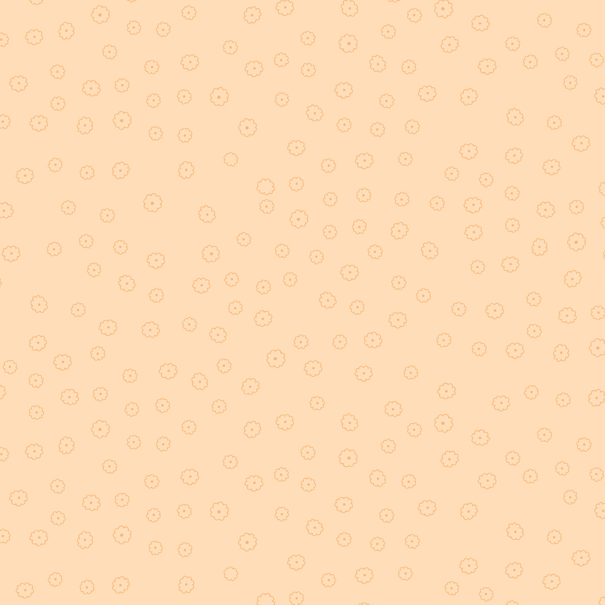 Cloud9-Tiny Flowers Peach-fabric-gather here online